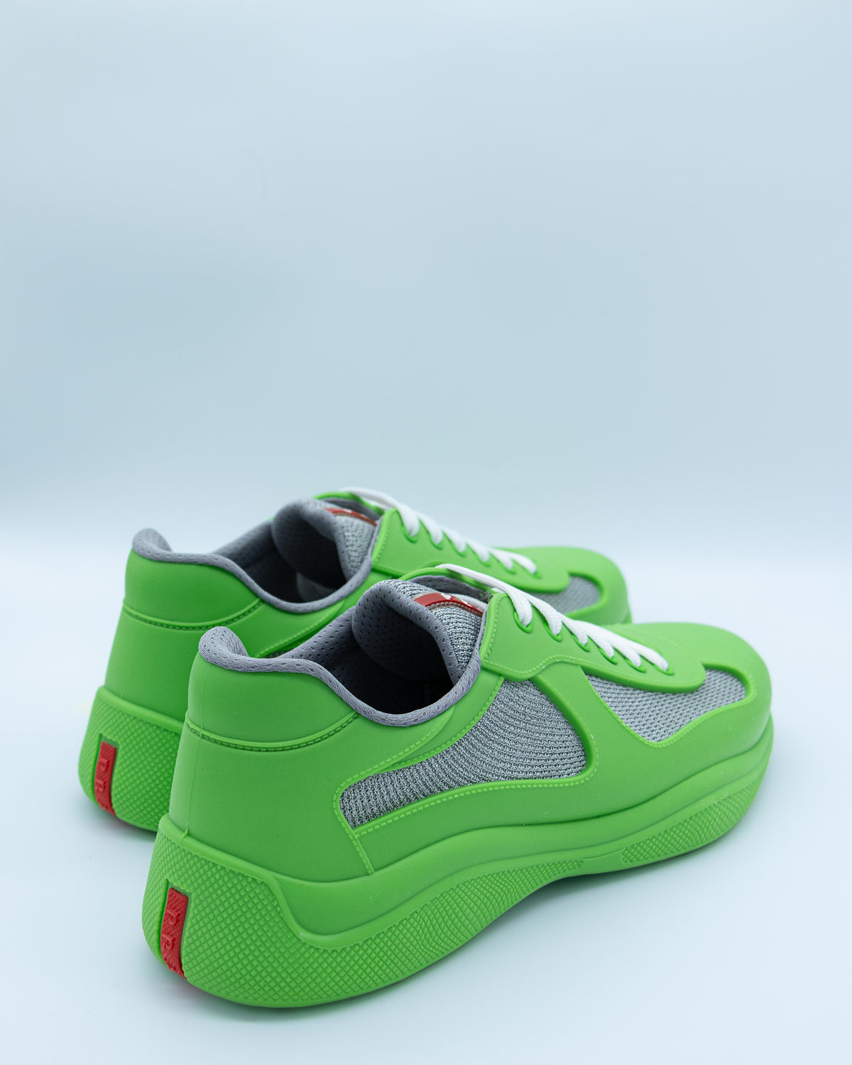 Prada - Linea Rossa America’s Cup Soft Rubber & Technical Fabric Sneakers