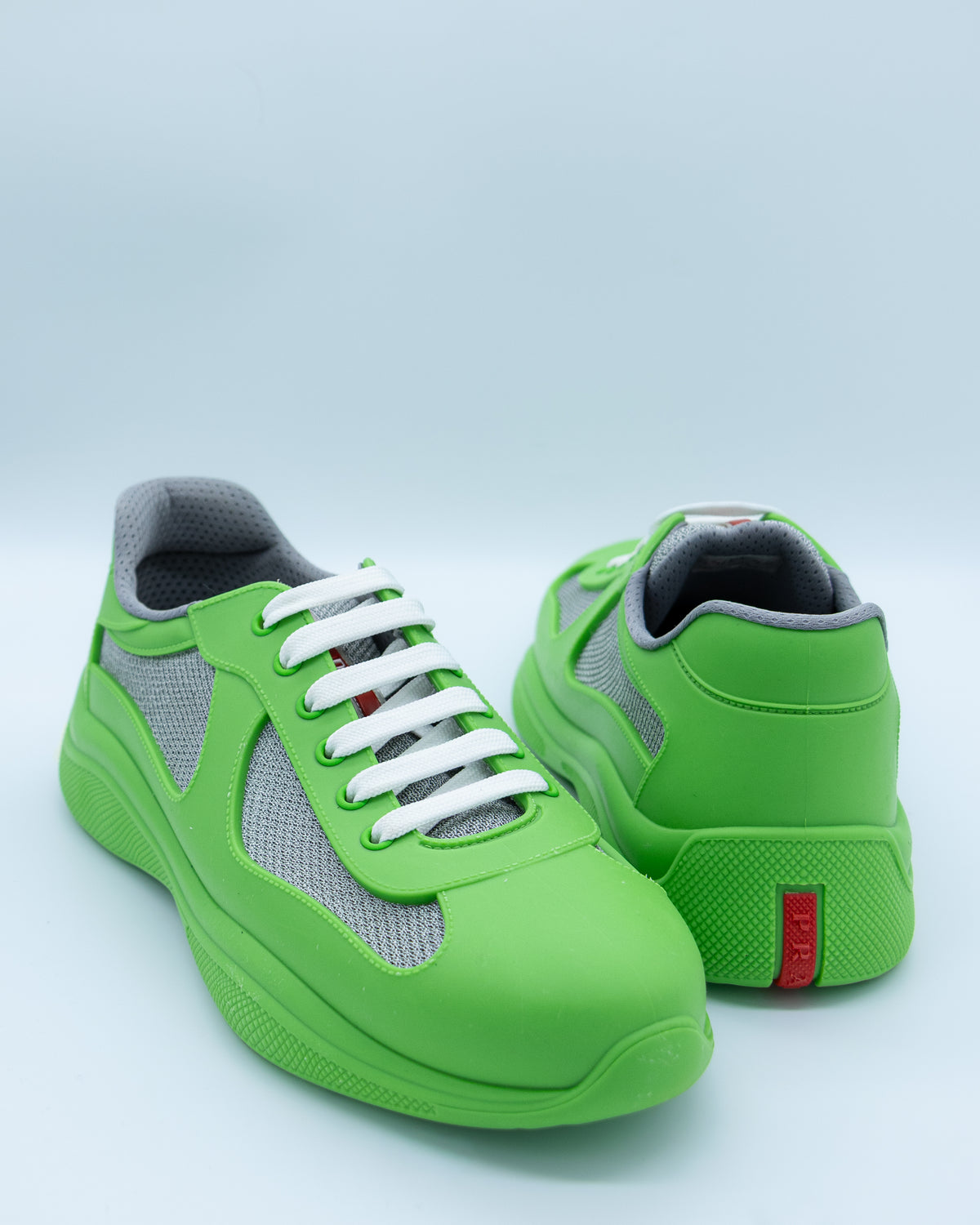 Prada - Linea Rossa America’s Cup Soft Rubber & Technical Fabric Sneakers