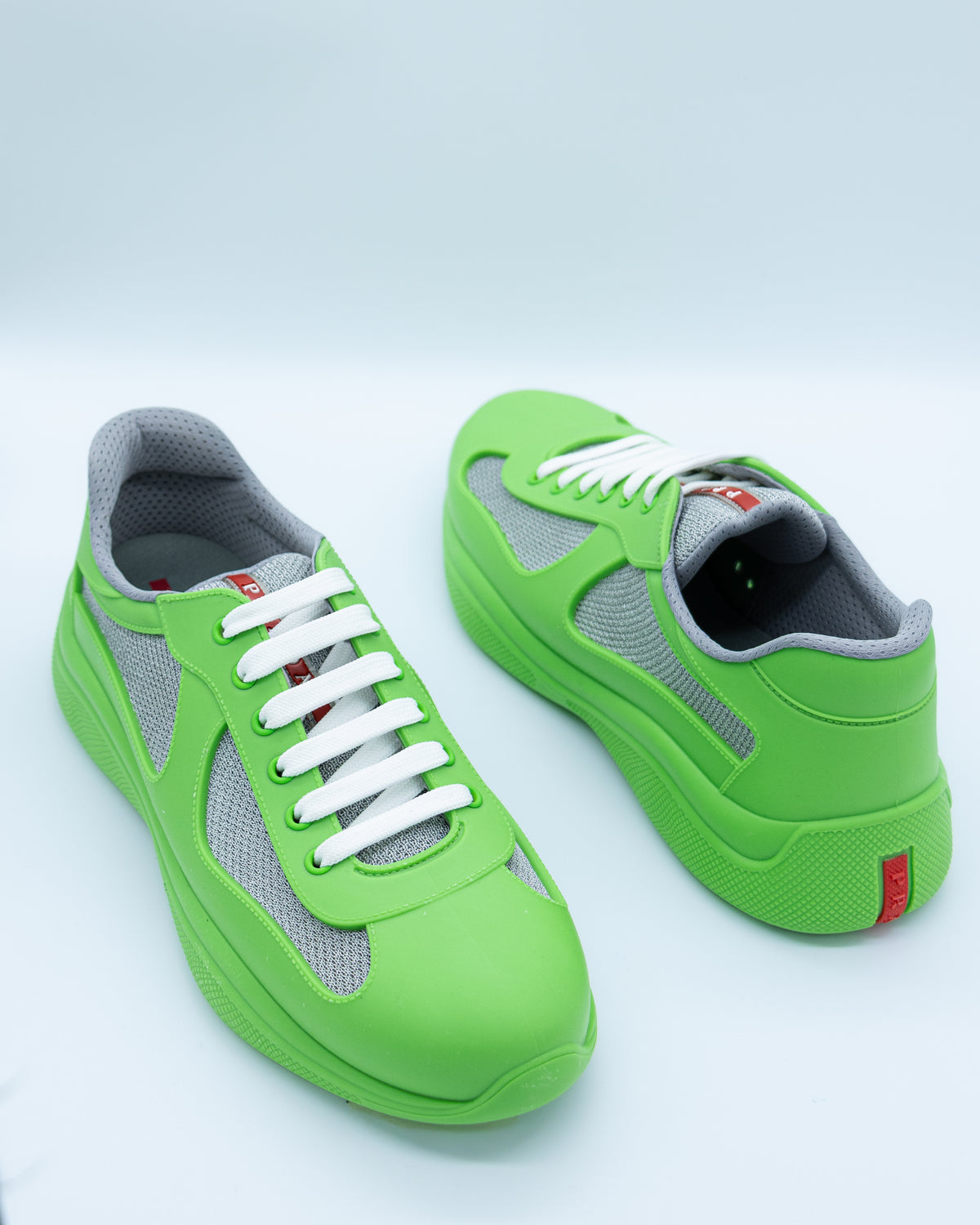 Prada - Linea Rossa America’s Cup Soft Rubber & Technical Fabric Sneakers