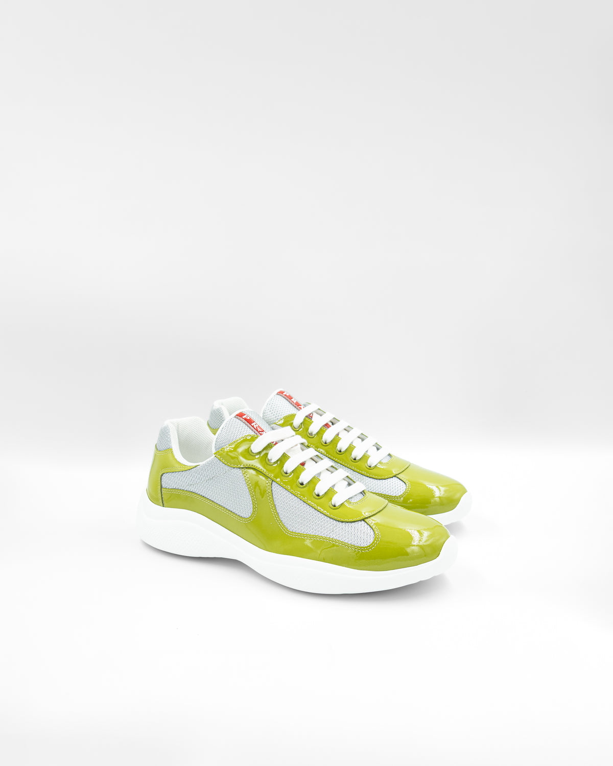 Prada - Americas Cup Patent Leather Sneaker