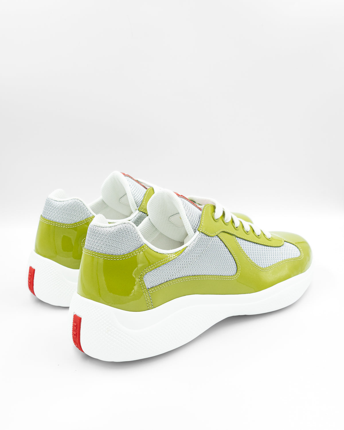 Prada - Americas Cup Patent Leather Sneaker