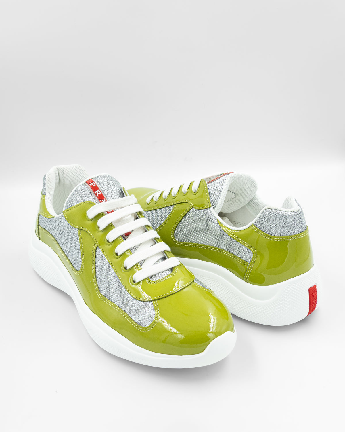 Prada - Americas Cup Patent Leather Sneaker
