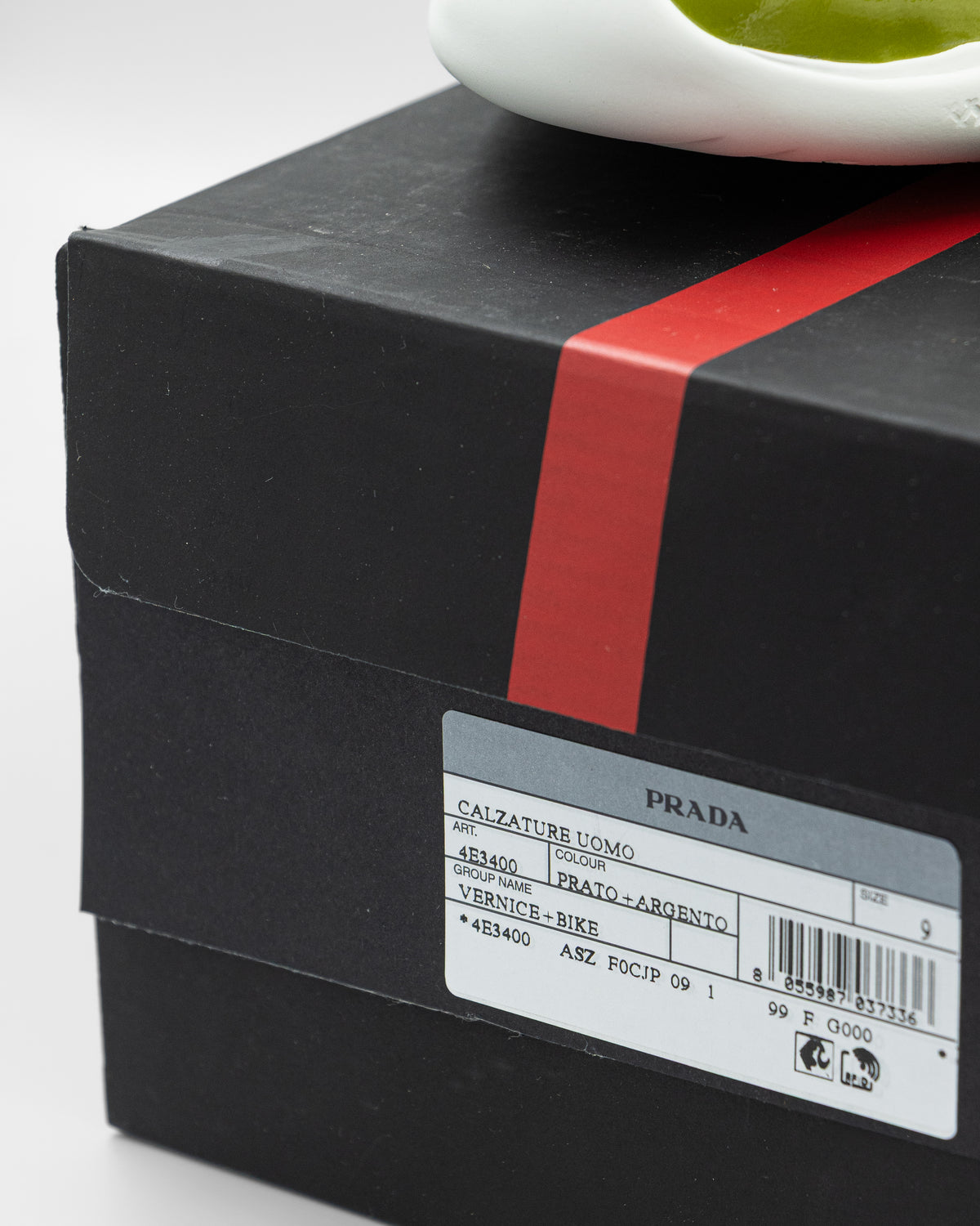 Prada - Americas Cup Patent Leather Sneaker