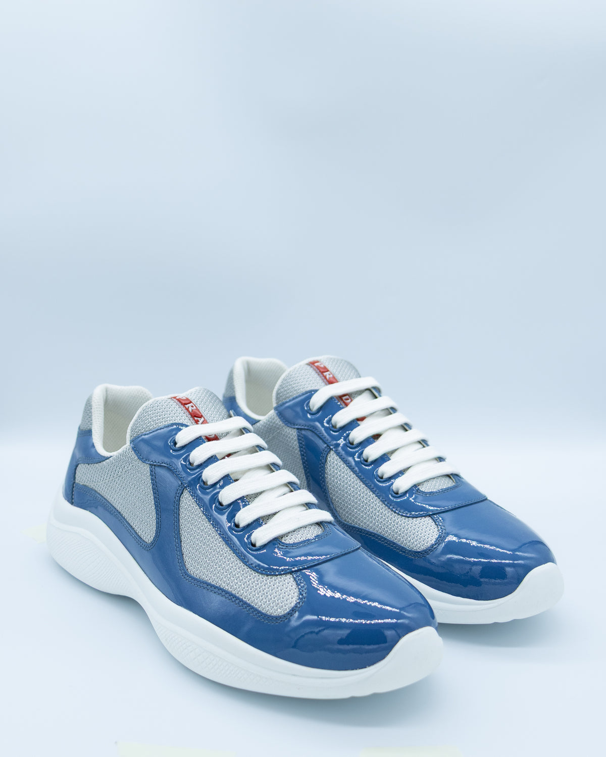 Prada - Americas Cup Patent Leather Sneakers