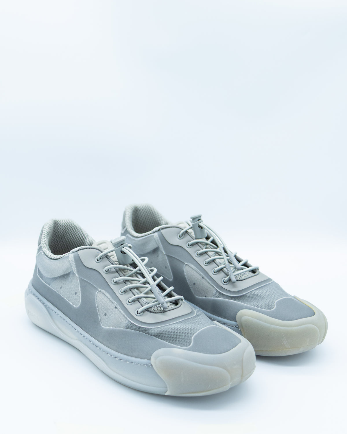 Prada - America’s Cup Technical Fabric Sneakers – Wave Sole