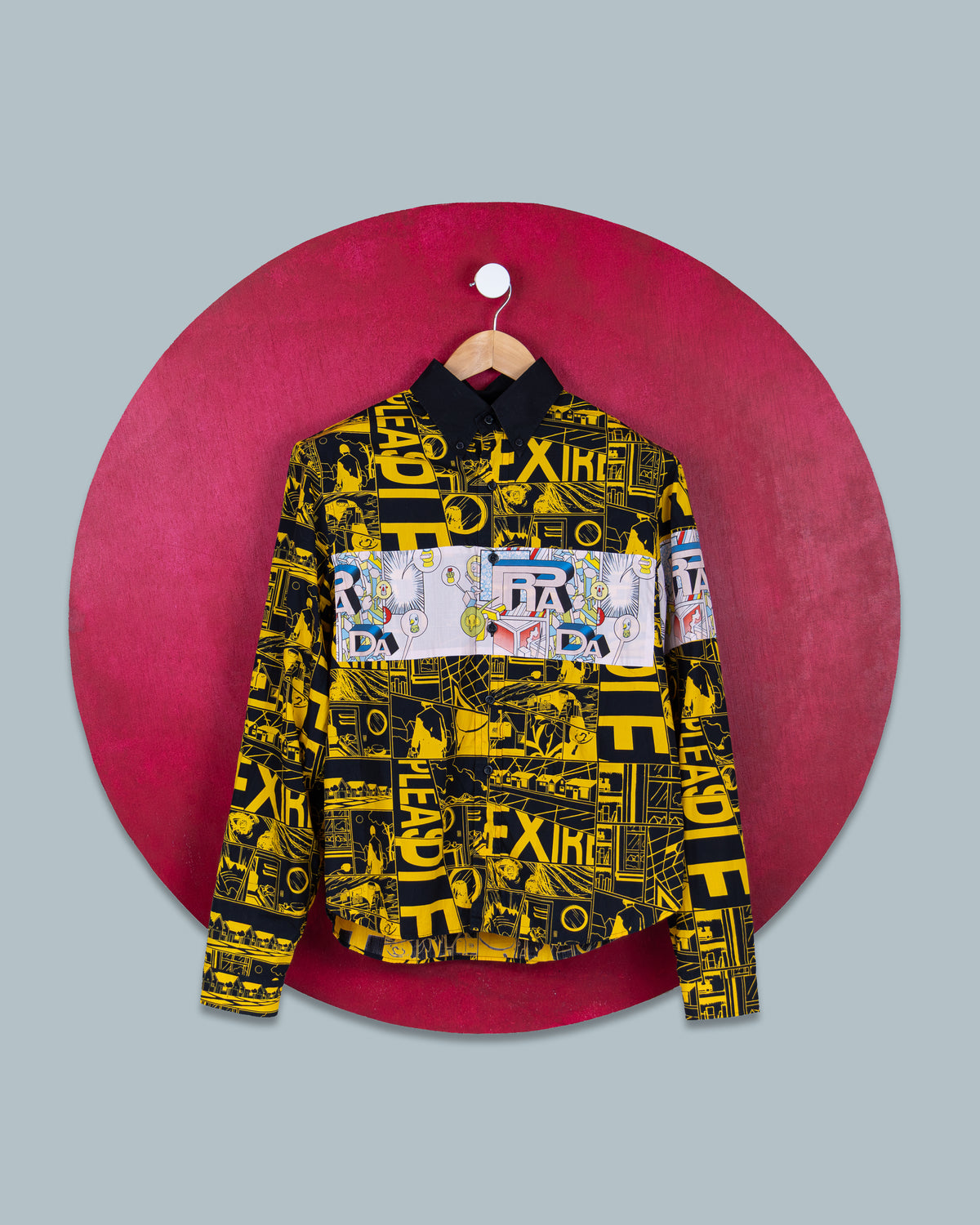 Prada - SS18 Comic Long Sleeve Shirt
