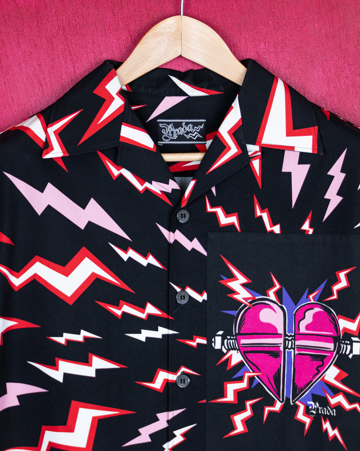 Prada - FW19 Lightning Short Sleeve Shirt