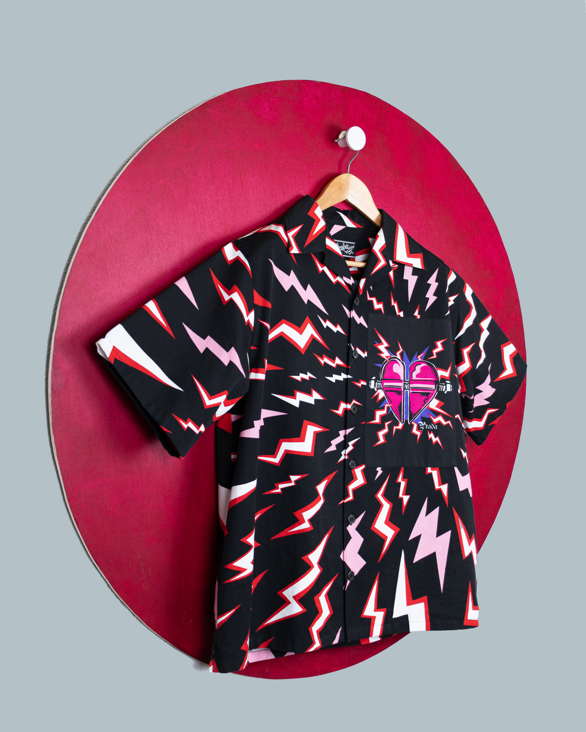 Prada - FW19 Lightning Short Sleeve Shirt