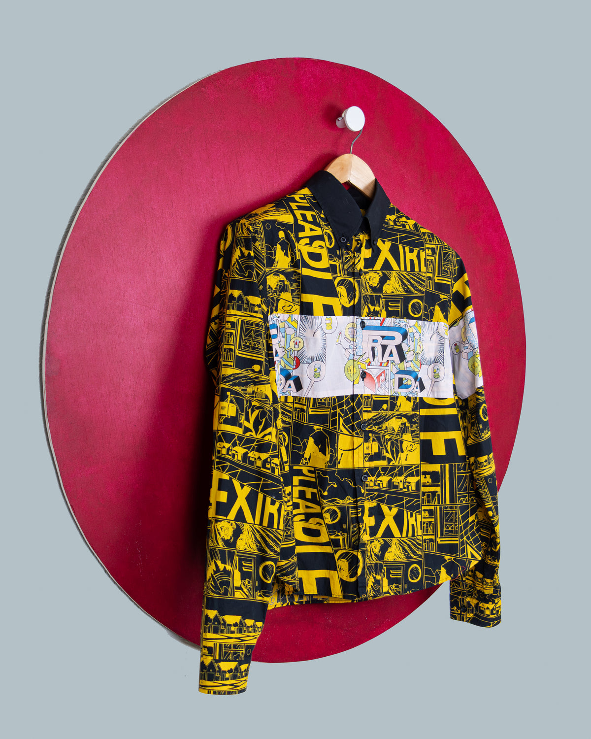 Prada - SS18 Comic Long Sleeve Shirt
