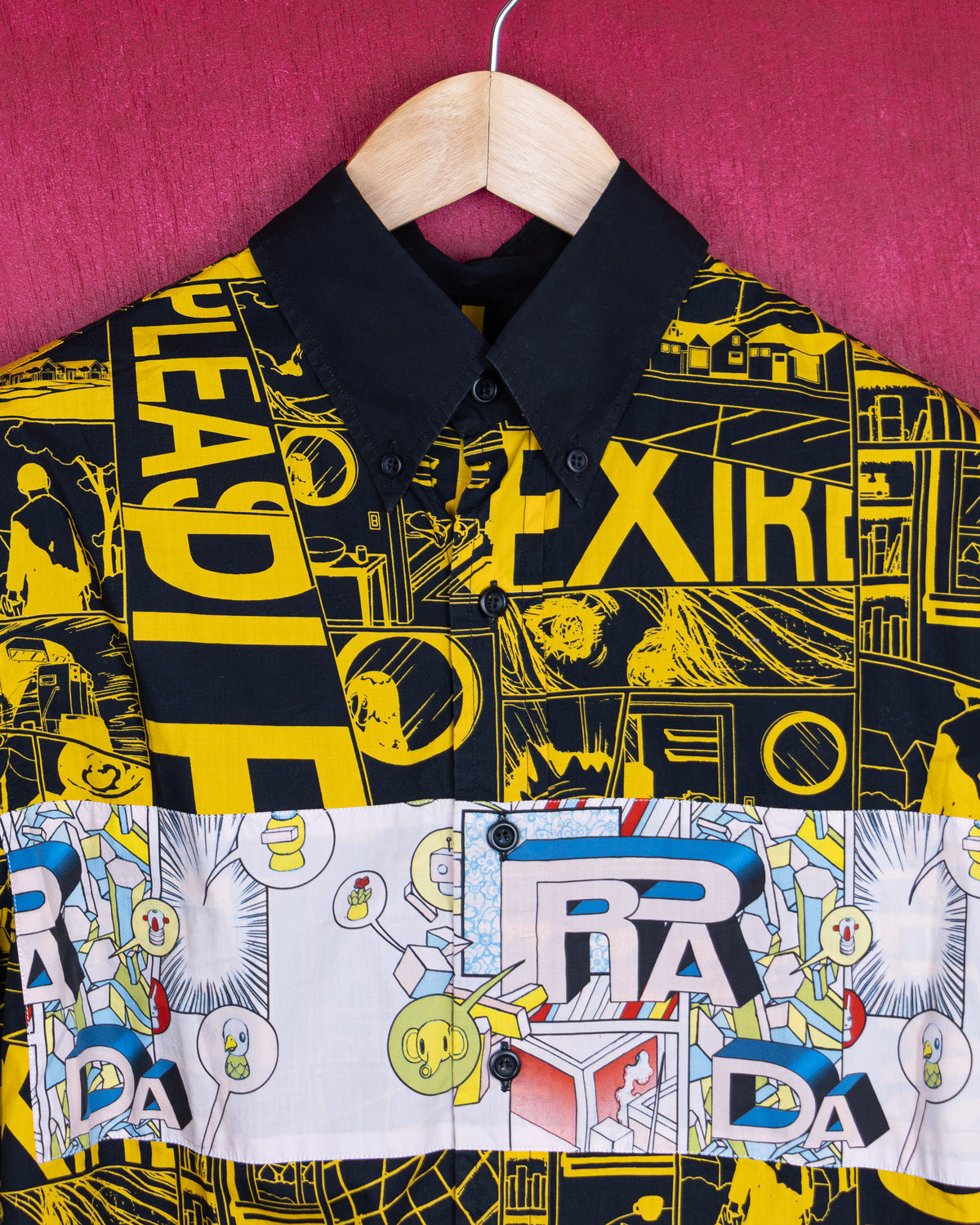 Prada - SS18 Comic Long Sleeve Shirt