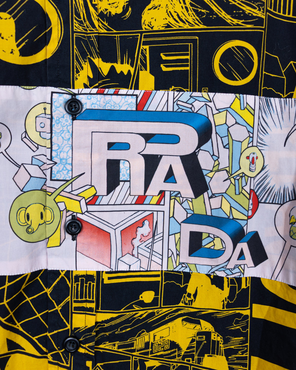 Prada - SS18 Comic Long Sleeve Shirt