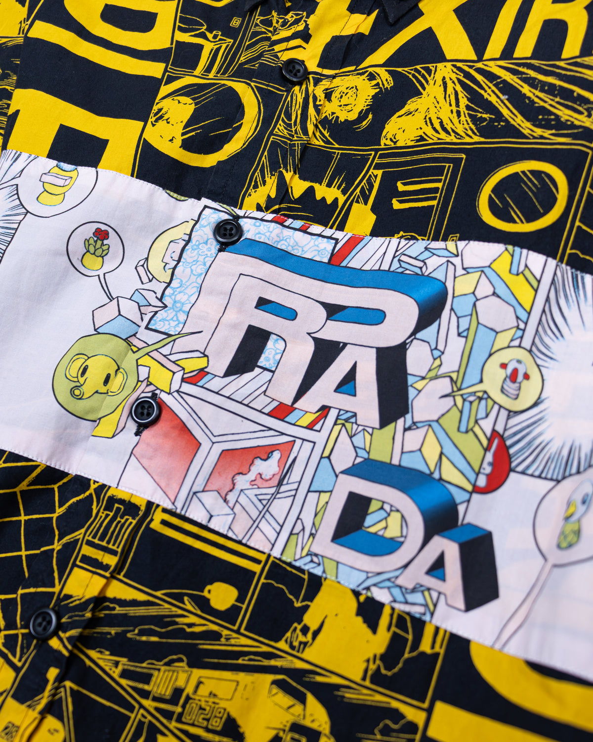 Prada - SS18 Comic Long Sleeve Shirt