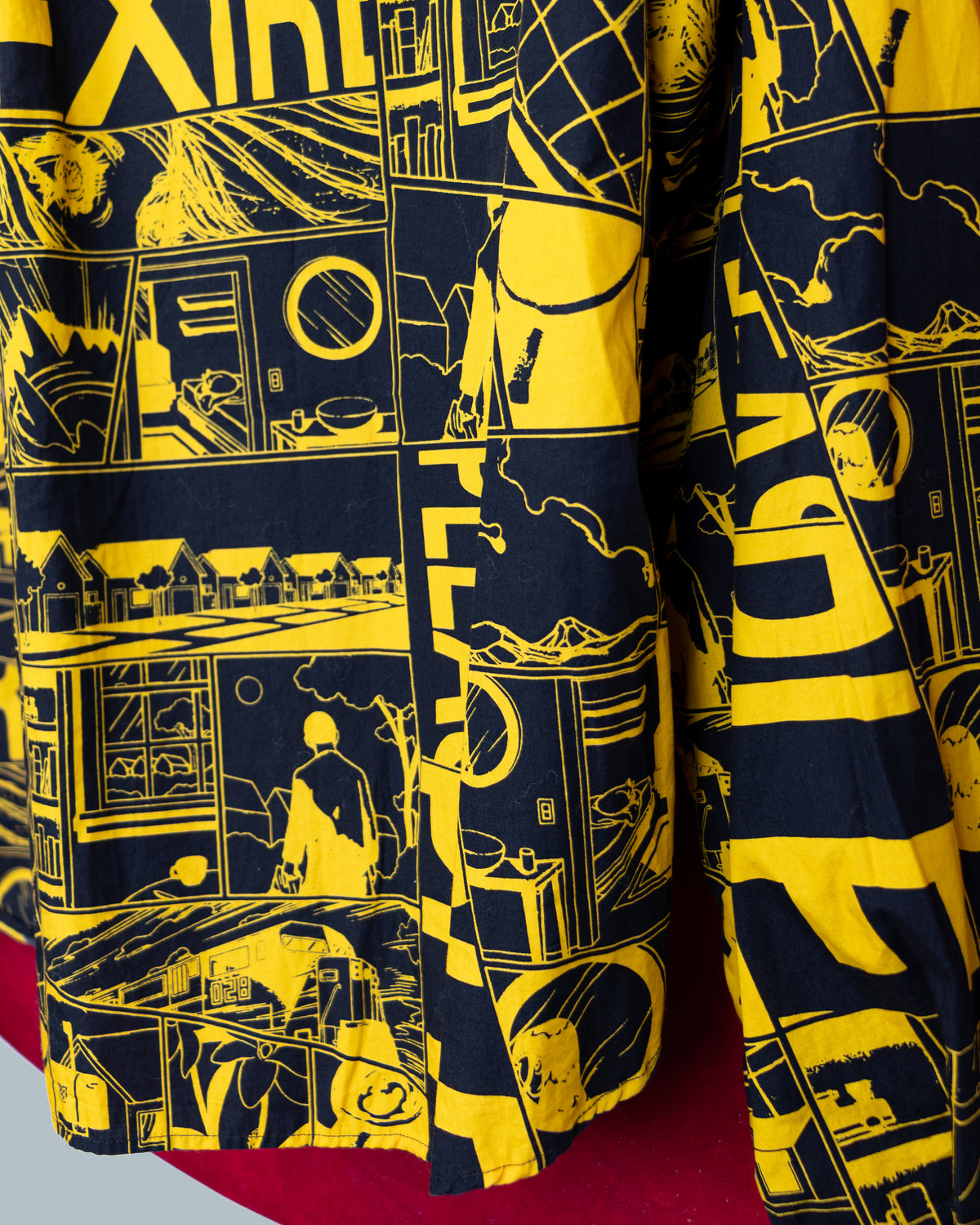 Prada - SS18 Comic Long Sleeve Shirt