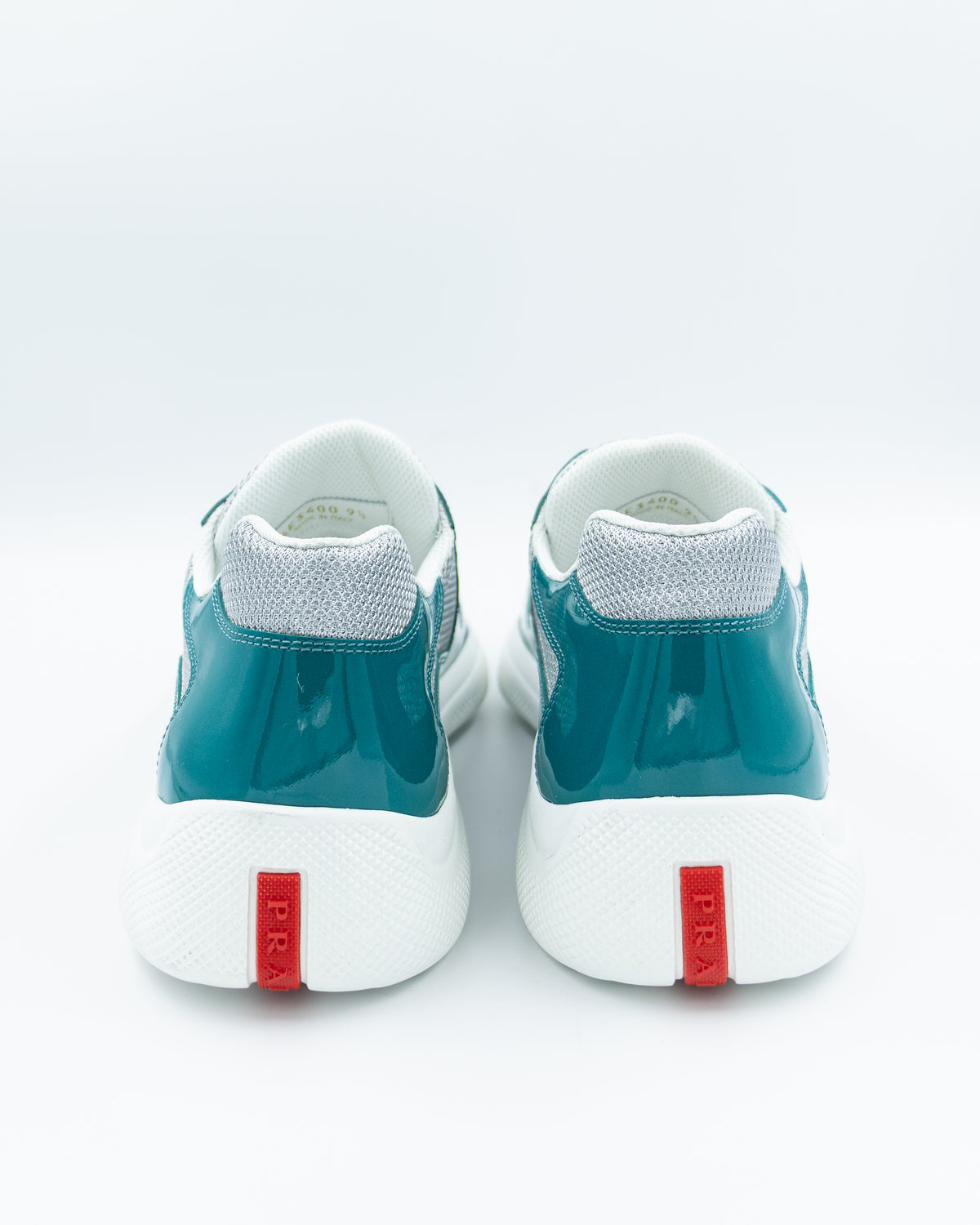 Prada - Americas Cup Patent Leather & Technical Fabric Sneaker