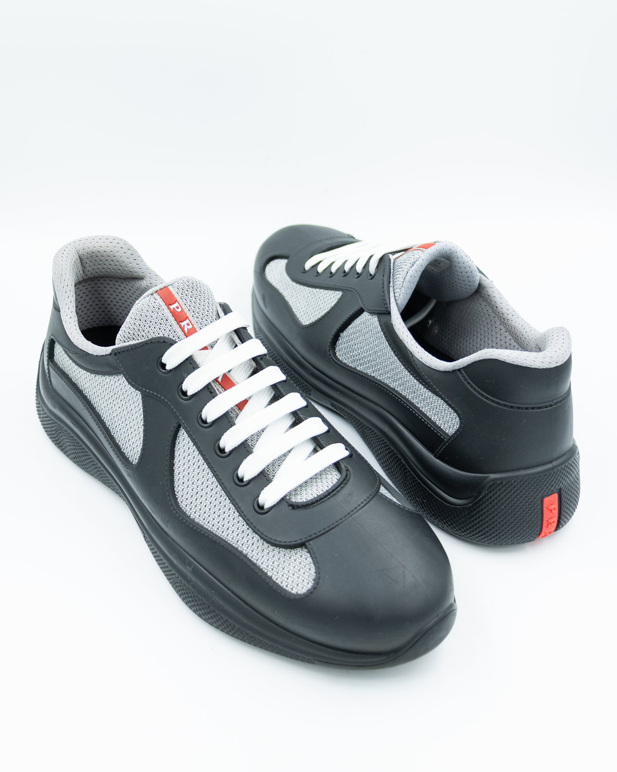 Prada - Linea Rossa America’s Cup Soft Rubber & Technical Fabric Sneakers