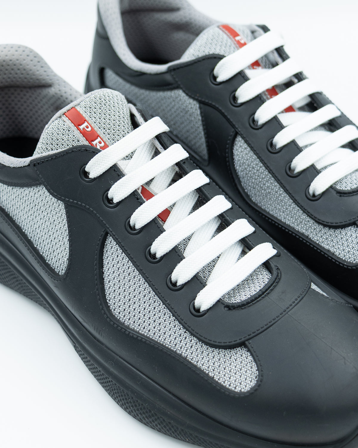 Prada - Linea Rossa America’s Cup Soft Rubber & Technical Fabric Sneakers