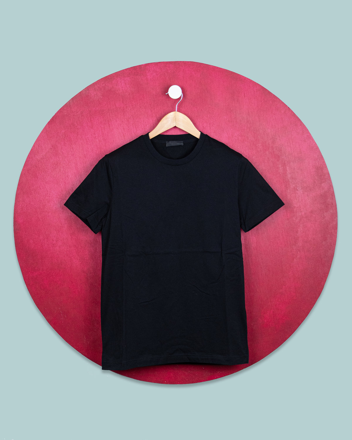 Prada - Cotton Jersey T-Shirt with Triangle Logo