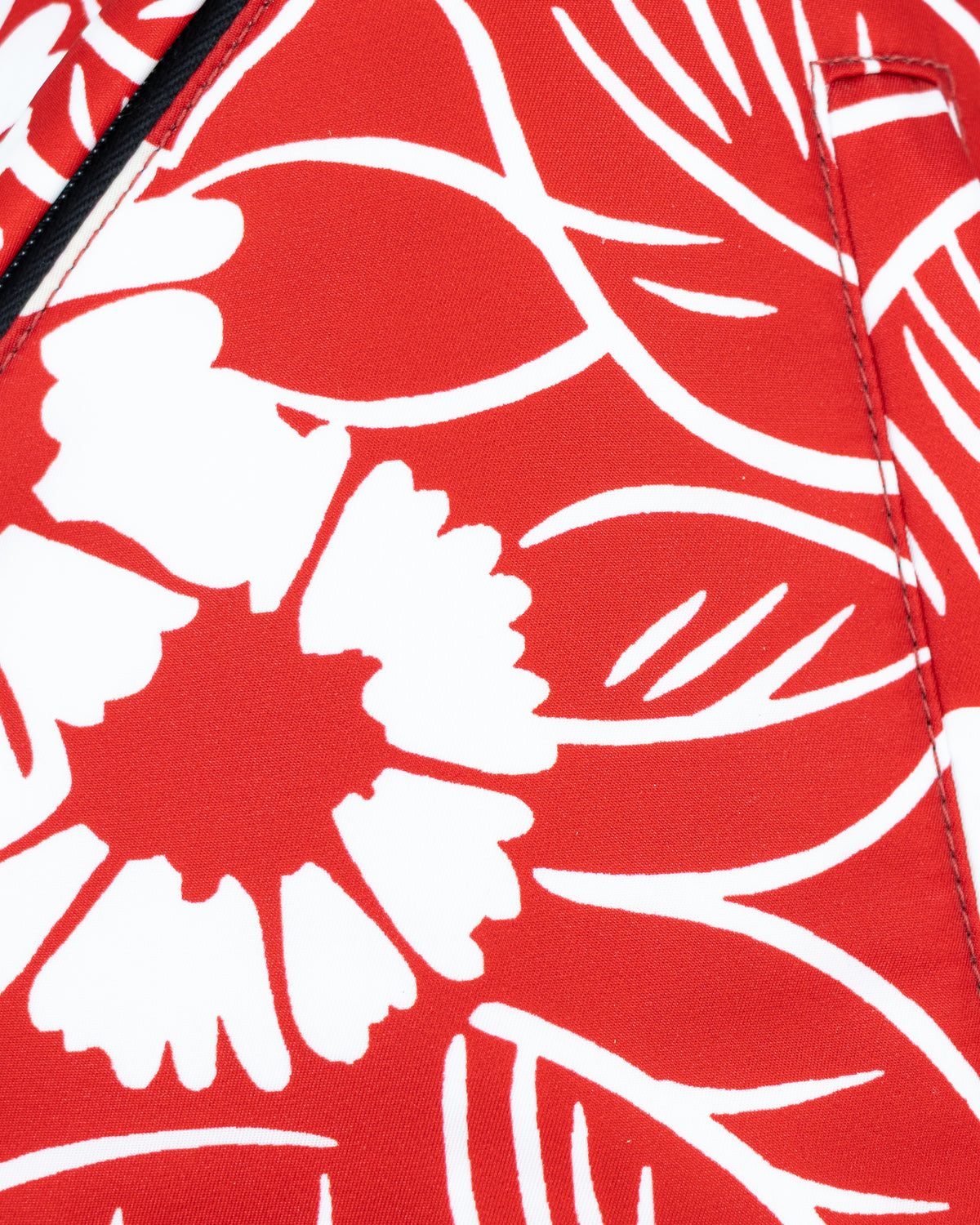 Prada -  Re-Nylon Crossbody Backpack - Red & White Floral Print (FW21)