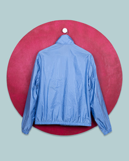 PRADA Re-Nylon Blouson Jacket – Baby Blue & Red (SS26)