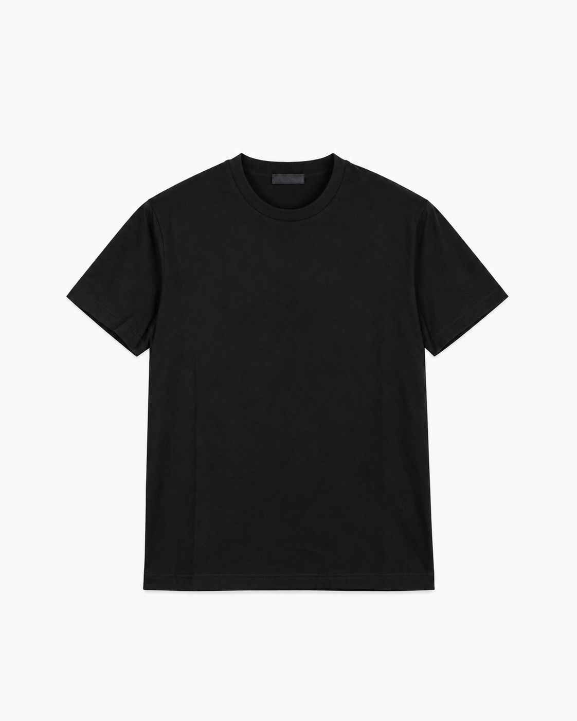 Prada - Cotton Jersey T-Shirt with Triangle Logo