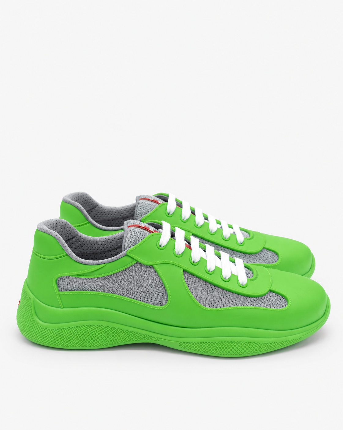 Prada - Linea Rossa America’s Cup Soft Rubber & Technical Fabric Sneakers