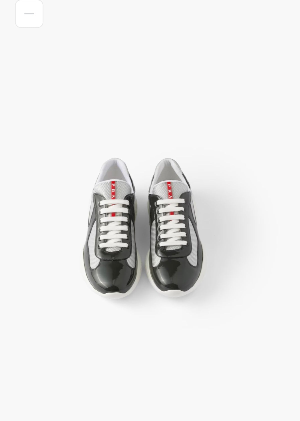 Prada - Americas Cup Patent Leather Sneaker