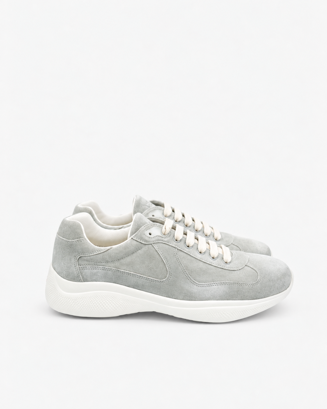 Prada - Americas Cup Suede Sneaker
