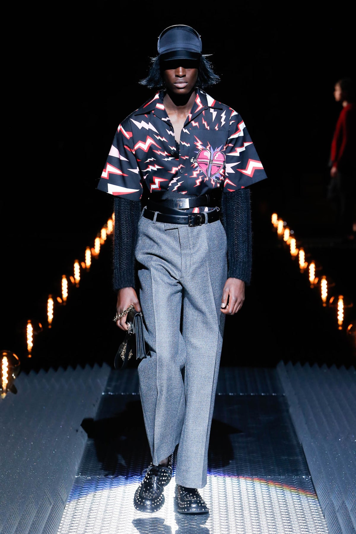 Prada - FW19 Lightning Short Sleeve Shirt