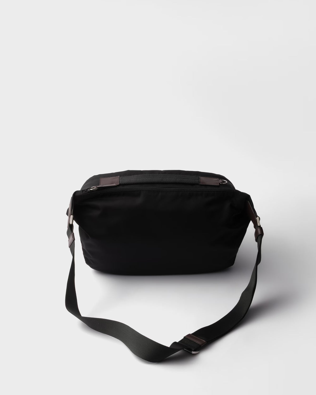 Prada -  Speedrock Re-Nylon & Leather Crossbody Bag
